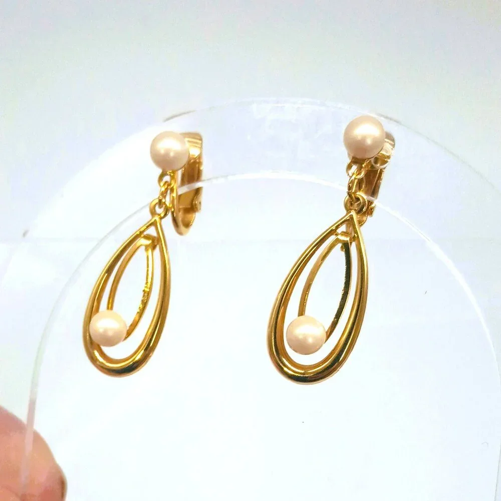 Vintage teardrop faux